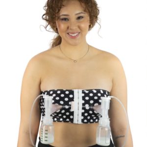 PUMPEASE PUMPING BRA TUXEDO