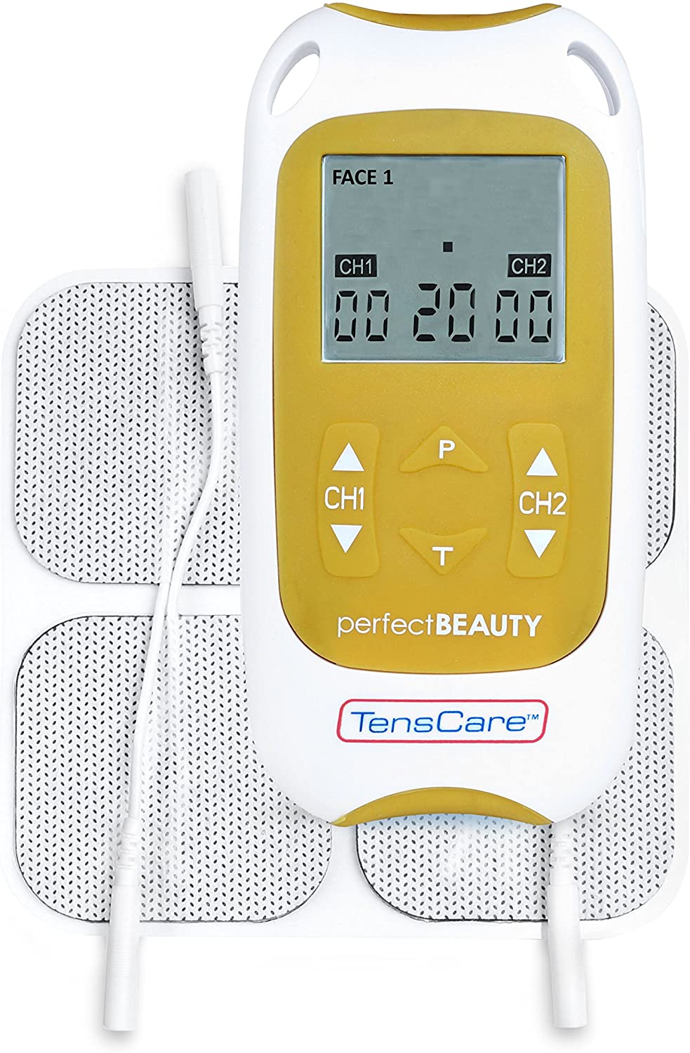 TensCare - 1in Cicrular Reusable Electrodes. Perfect for use with TENS,  EMS, Micro Current and IFT. Great for Small Locations Such as Hands and  Face.